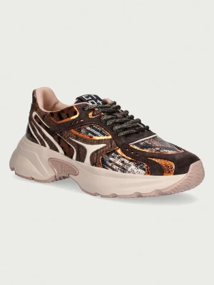 Gio+ Dalia sneakersy damskie brązowy