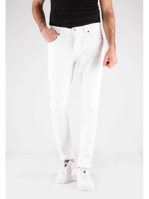 GIORGIO DI MARE Dżinsy - Slim fit - w kolorze białym rozmiar: W36