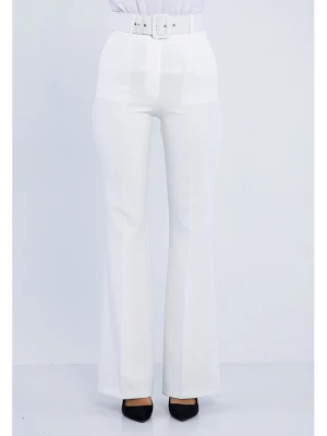 GIORGIO DI MARE Spodnie w kolorze białym rozmiar: 38