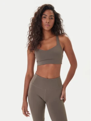 Girlfriend Collective Biustonosz sportowy Float Riley 1055 Beżowy