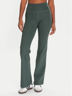 Girlfriend Collective Legginsy Compressive 4038 Zielony Flare Fit