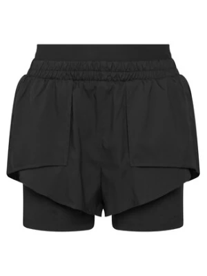Girlfriend Collective Szorty sportowe Fallon 4093 Czarny Regular Fit