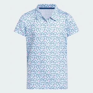GIRLS SHORT SLEEVE PRINTED POLO SHIRT Adidas