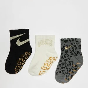 GIRLS SWOOSH SPIRIT 3PK SOCK, markiNike, Skarpety, w kolorze wielokolorowy, rozmiar: