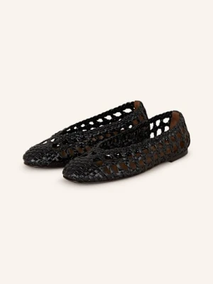 Giuseppe Zanotti Design Baleriny Panier Martin schwarz