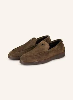 Giuseppe Zanotti Design Loafersy Taormina gruen