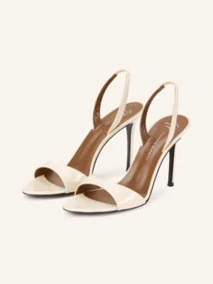 Giuseppe Zanotti Design Sandały Na Obcasie Muse weiss