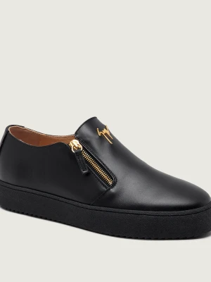 Giuseppe Zanotti Skórzane slip on KOBE