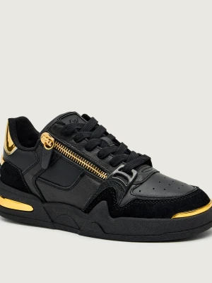 Giuseppe Zanotti Skórzane sneakersy GHOST czarny