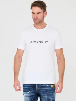 GIVENCHY Biały męski t-shirt, Rozmiar XXL