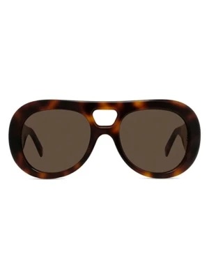 Givenchy Damskie okulary przeciwsłoneczne w kolorze brązowo-jasnobrązowym rozmiar: 53