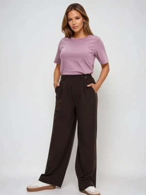 Gładka bluzka różowa Moodo