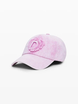 Gładka czapka z logo Desigual