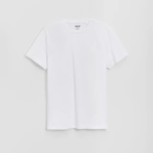 Gładka koszulka basic biała House