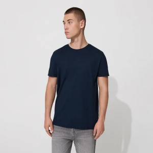 Gładka koszulka basic granatowa House