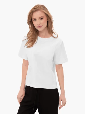 Gładka koszulka, Comfort Fit, T-LENI Volcano