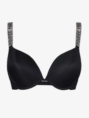 Gładki biustonosz z błyszczącymi ramiączkami Mon Bijou Secret Poupee Marilyn