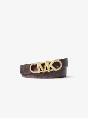 Gładki dwustronny pasek z charakterystycznym logo Empire MICHAEL Michael Kors