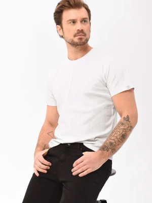 Zdjęcie produktu Gładki t-shirt, Comfort Fit, T-BAS Volcano