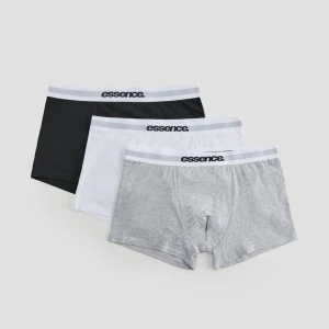 Gładkie bokserki 3-pak z modalem House