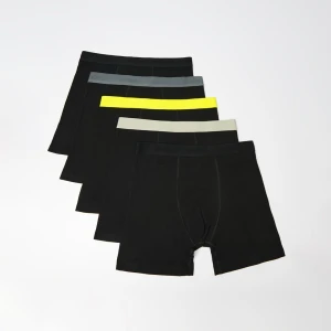 Gładkie bokserki 5-pak LONG House