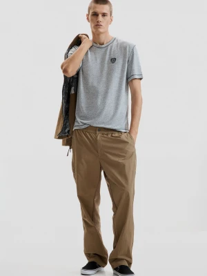 Gładkie długie spodnie Desigual