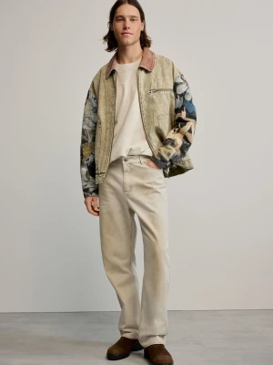 Gładkie długie spodnie Desigual