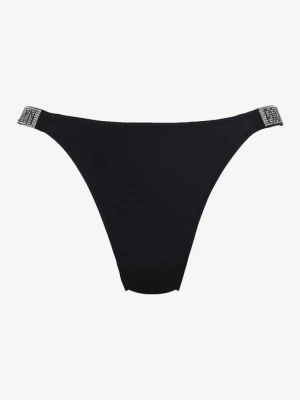 Zdjęcie produktu Gładkie figi damskie tanga z błyszczącymi taśmami Mon Bijou Secret Poupee Marilyn