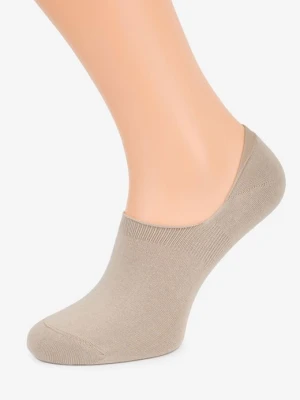 Gładkie skarpetki stopki męskie z silikonem 2pak - Men Silicon MARILYN
