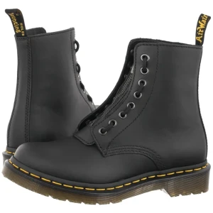 Glany 1460 Pascal Frnt Zip Nappa Black 23863001 (DR136-a) Dr. Martens