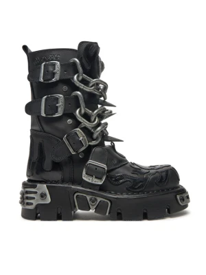 Glany NEW ROCK M-727-S5 Czarny