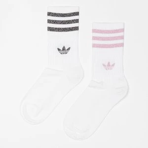 Glitter Crew Socks (2 Pack), markiadidas Originals, Skarpety, w kolorze biały, rozmiar: