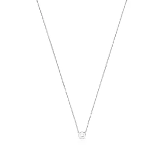 Glory - Srebrny Naszyjnik Tous Z Motywem Misia - Tous Rozmiar