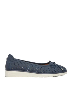 Go Soft Baleriny CEO-WYL3650-2 Granatowy