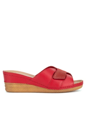 Go Soft Klapki ARC-2309-07 Czerwony