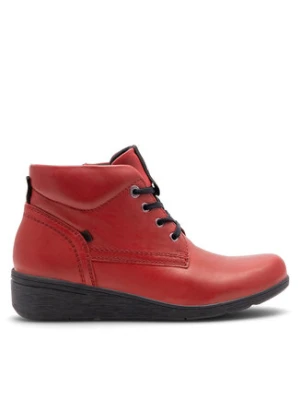 Go Soft Trzewiki WI16-JANE ZULA-03 Czerwony