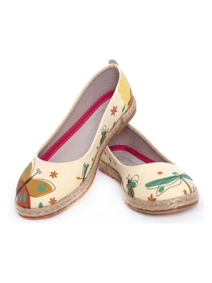 Goby Espadryle w kolorze kremowym rozmiar: 40