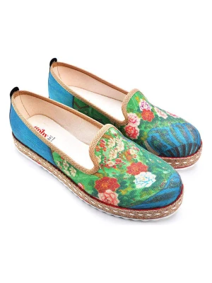 Goby Espadryle w kolorze niebieskim ze wzorem rozmiar: 39