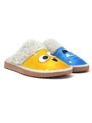 Goby Kapcie w kolorze niebiesko-żółtym rozmiar: 42