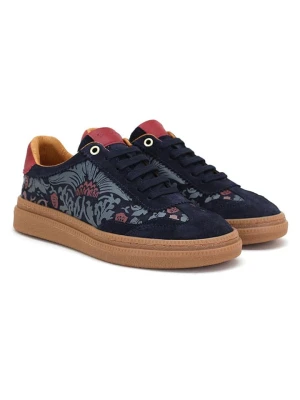Goby Skórzane sneakersy w kolorze granatowym rozmiar: 40