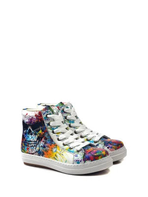 Goby Sneakersy w kolorze białym ze wzorem rozmiar: 38