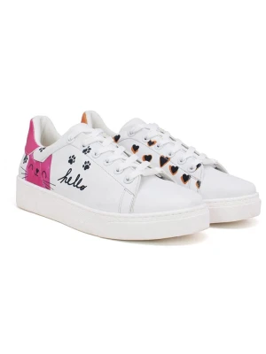 Goby Sneakersy w kolorze białym ze wzorem rozmiar: 38