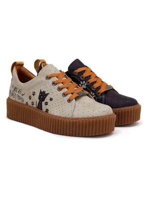 Goby Sneakersy w kolorze czarno-kremowym rozmiar: 39