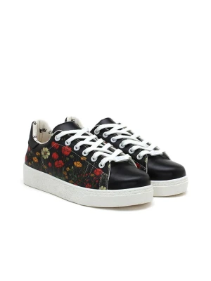 Goby Sneakersy w kolorze czarnym ze wzorem rozmiar: 39