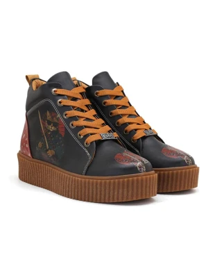 Goby Sneakersy w kolorze granatowo-pomarańczowym rozmiar: 37