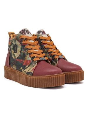 Goby Sneakersy w kolorze różowym ze wzorem rozmiar: 38