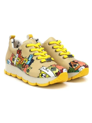 Goby Sneakersy w kolorze żółtym ze wzorem rozmiar: 38