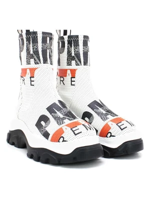 Goby Sztyblety w kolorze białym rozmiar: 39