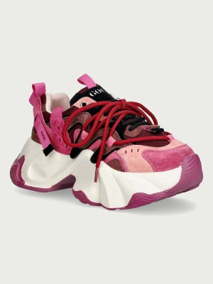 Goe sneakersy damskie różowy