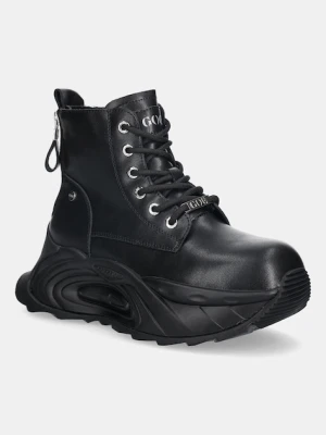 GOE sneakersy skórzane damskie kolor czarny SS2N4301 BLACK